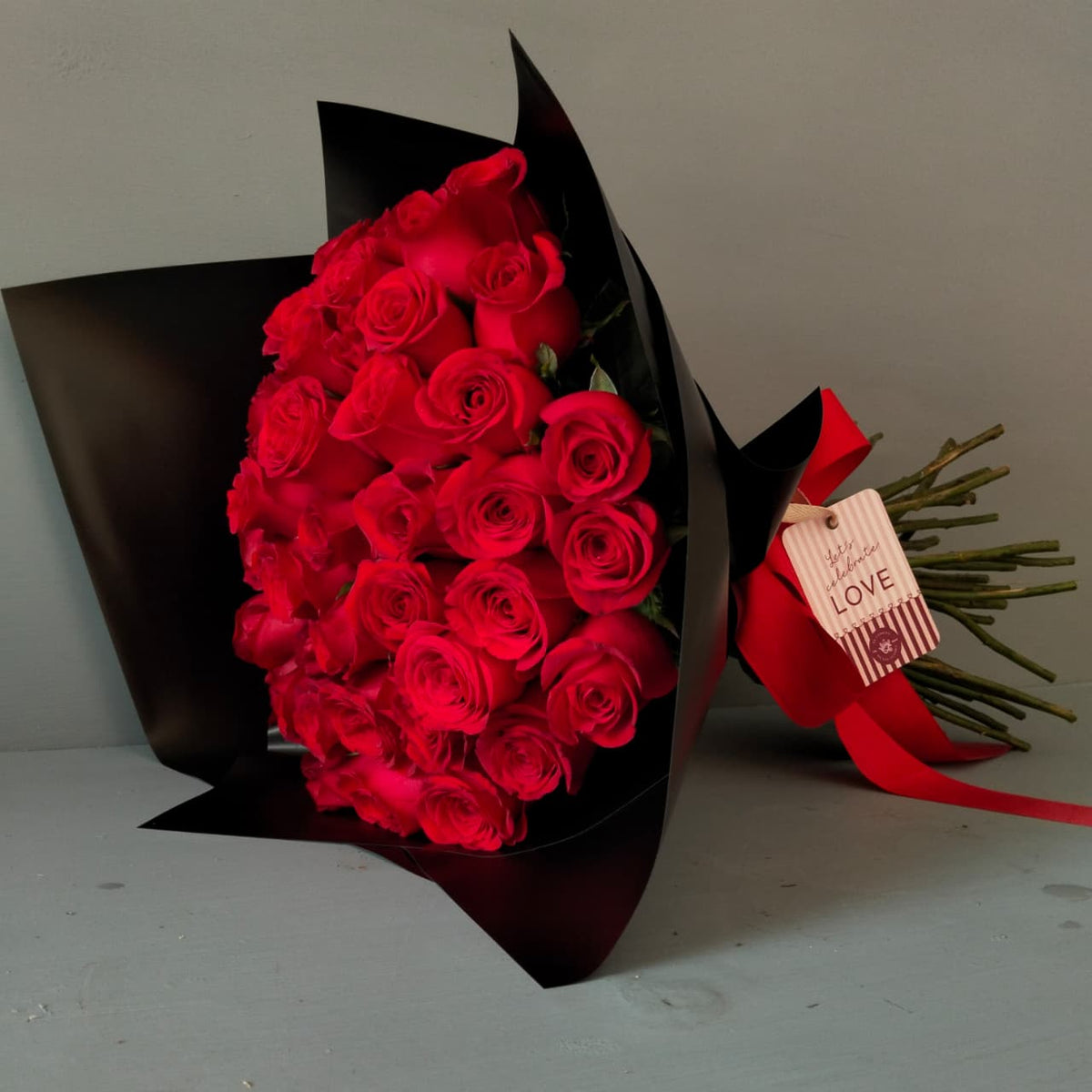 Ramo 50 rosas rojas